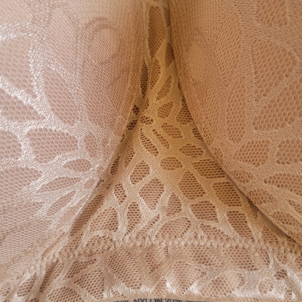 Vanity Fair Lace-Detail Wireless Bra in Nude - Picture 4 of 7
